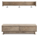 Oliah Bench with Coat Rack