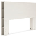 Aprilyn Queen Bookcase Headboard with Dresser