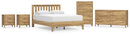 Bermacy Panel Headboard Bedroom Set