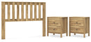 Bermacy Panel Headboard Bedroom Set