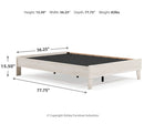 Socalle Panel Platform Bed