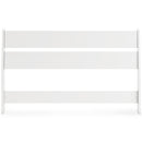 Socalle White or Blue Panel Headboard Bedroom Set