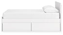 Onita Panel Platform Bed with 2 Side Storage
