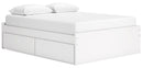 Onita Panel Platform Bed with 2 Side Storage