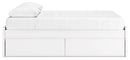 Onita Panel Platform Bed with 2 Side Storage