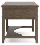 Janismore Home Office Storage Leg Desk