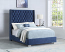 Diamond bed Tufted Platform Bed – Includes Mattress
