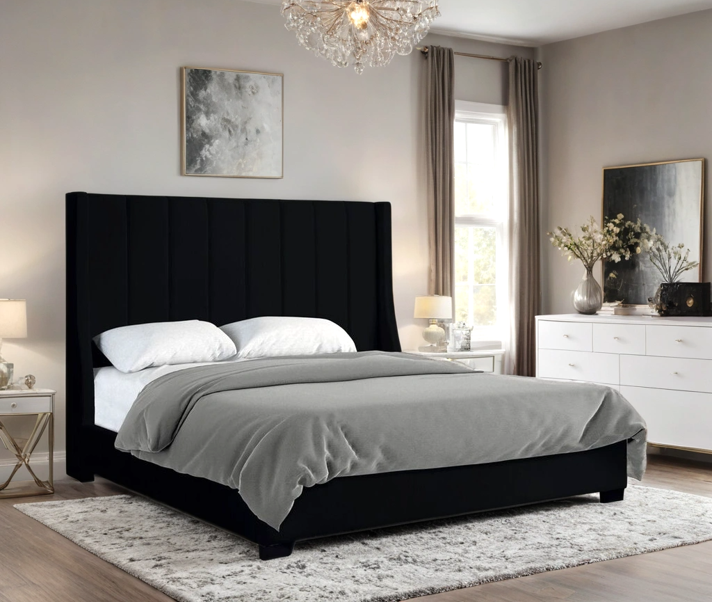 HH408 6FT Platform Bed – Includes Mattress