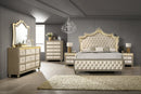 Cardi Gold  Bedroom Set – Includes Mattress