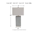Amergin Poly Table Lamp (2/CN)