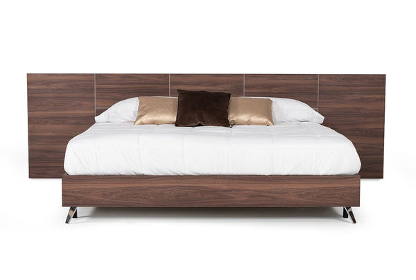 Nova Domus Brooklyn - Italian Modern Walnut Bed