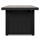 Beachcroft Rectangular Fire Pit Table