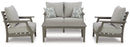 Visola Outdoor Adirondack Chair and End Table