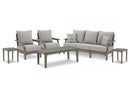 Visola Outdoor Adirondack Chair and End Table