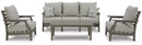Visola Outdoor Sofa with 2 Lounge Chairs