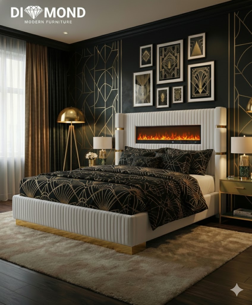 The Ignite White Bed frame