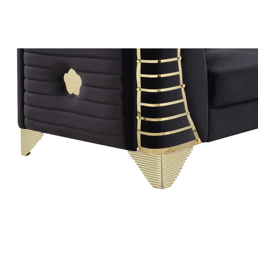 S4020 Donovan (Black) - Sectional