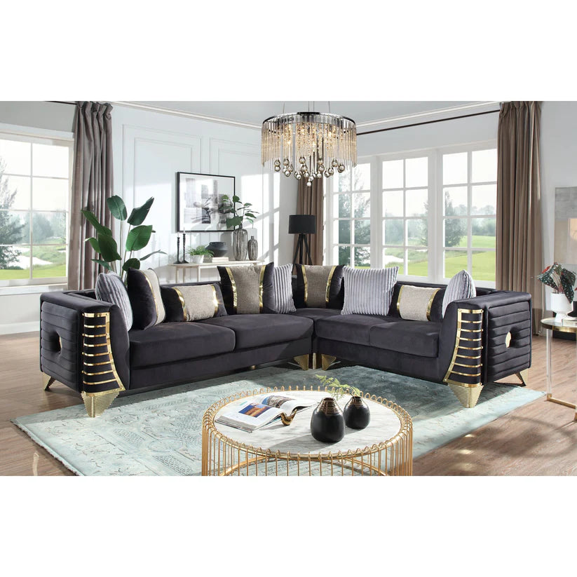 S4020 Donovan (Black) - Sectional