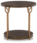 Brazburn Coffee Table with End Table