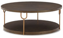 Brazburn Coffee Table with End Table