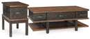 Stanah Coffee Table with 1 End Table