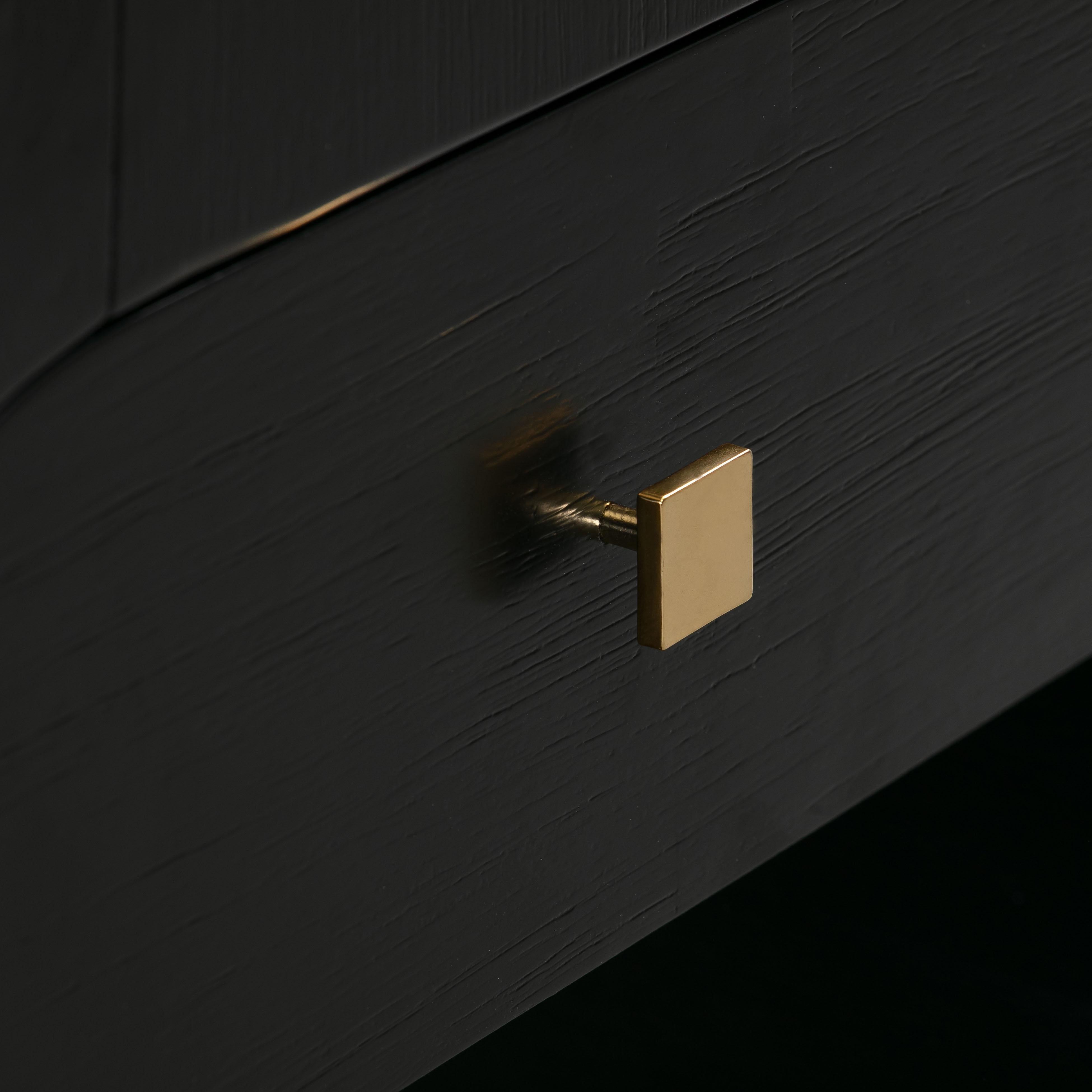 Hump 6 Drawer Black Dresser - UK