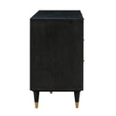 Sierra Noir 6 Drawer Dresser - UK