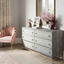 Pesce Shagreen 6 Drawer Dresser - UK