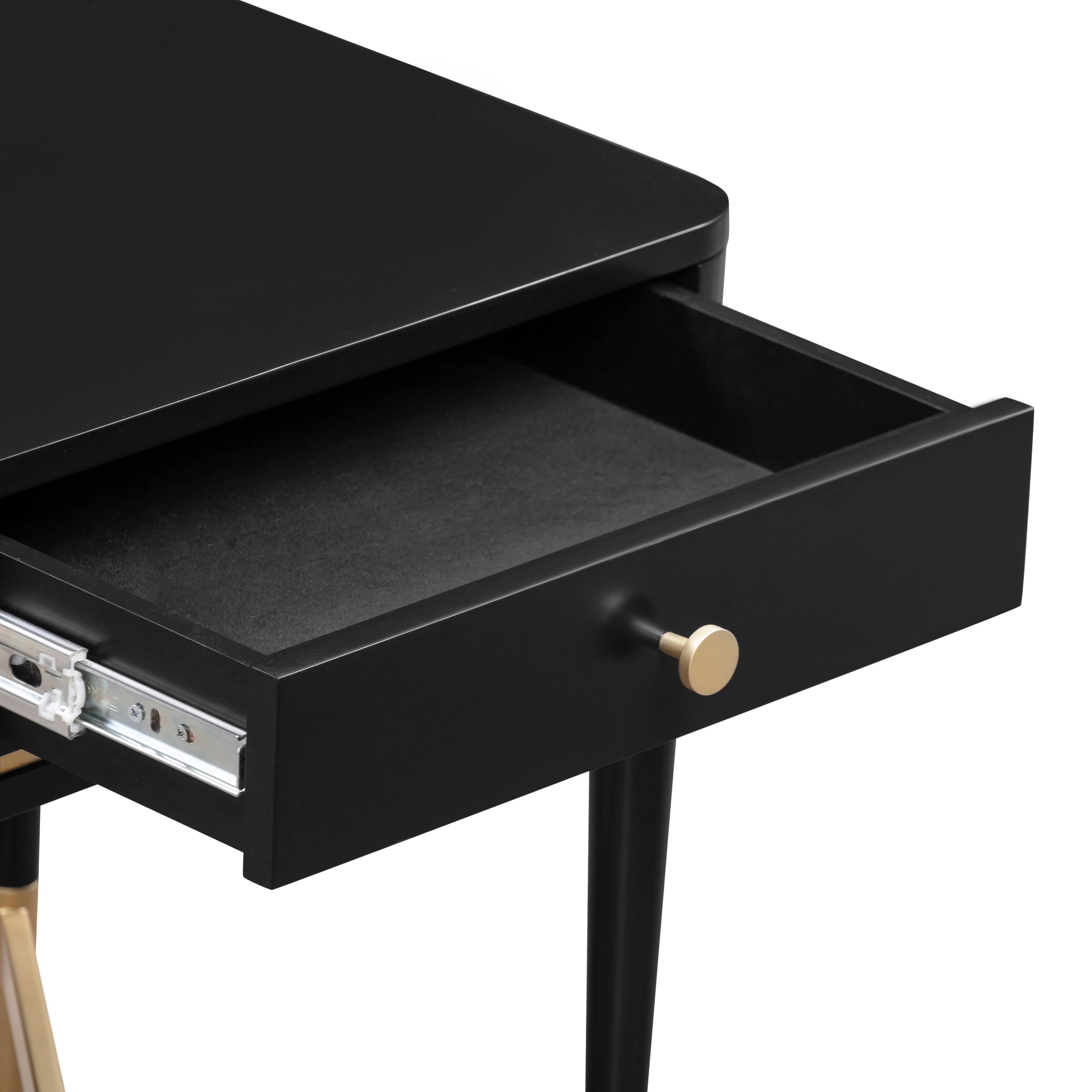 Julieta Black Nightstand - UK