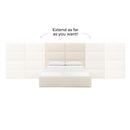 Eliana Cream Boucle Queen Bed
