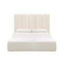 Palani Cream Boucle King Bed