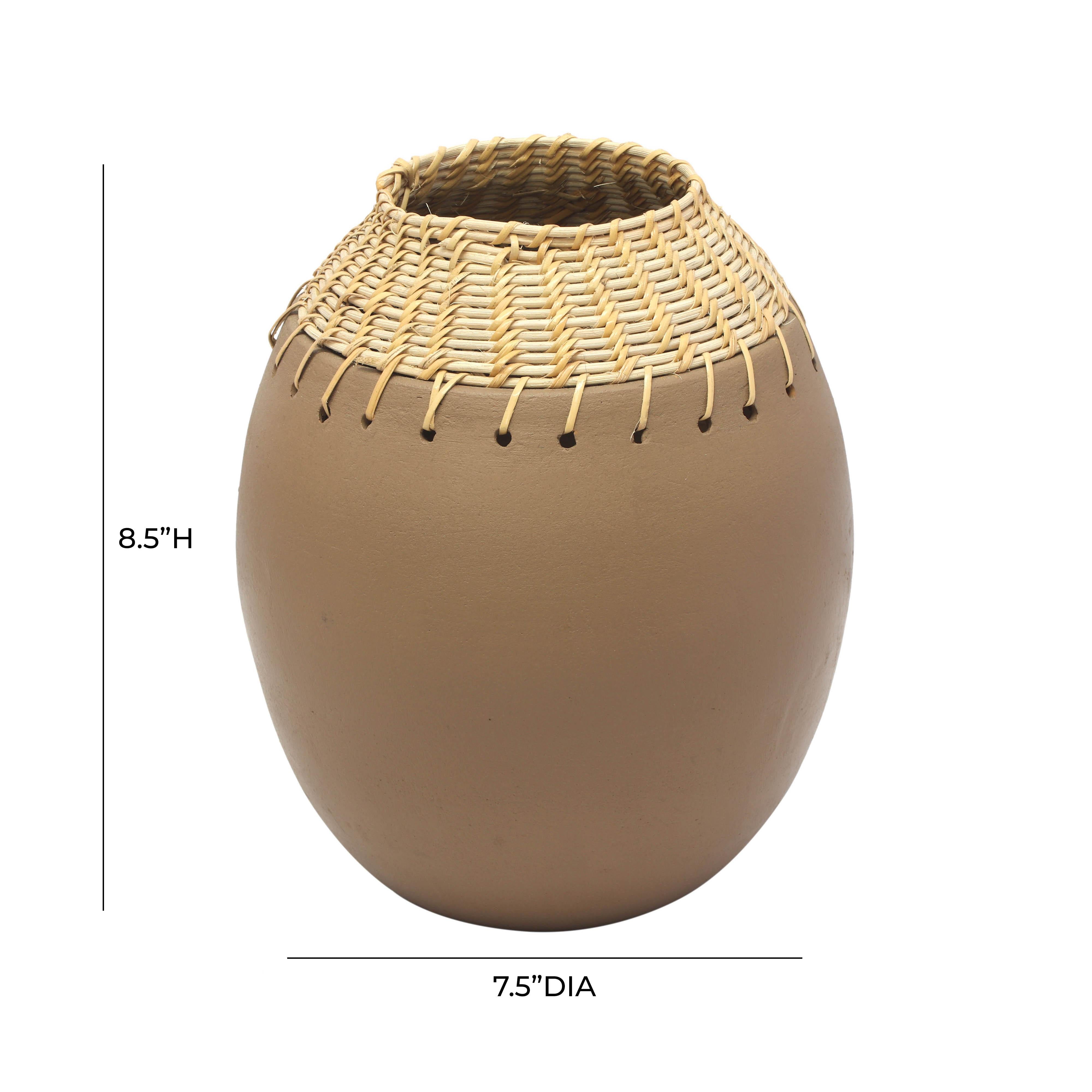 Souk Natural Terracotta Vase