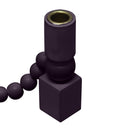 Harrison Merlot Wooden Candlestick