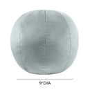 Boba 9 Inch Sea Blue Velvet Pillow