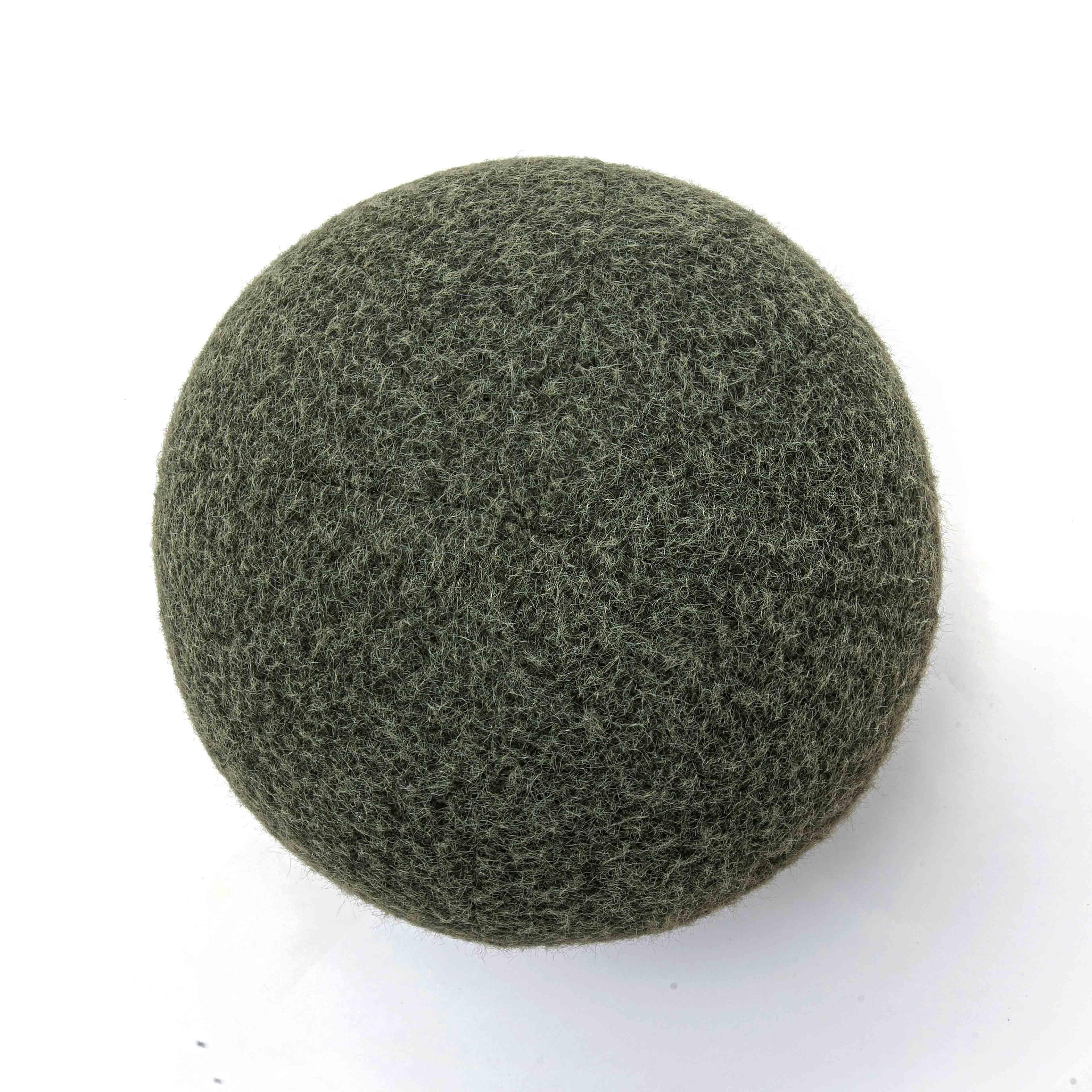 Boba Green Long Mohair 14" Pillow