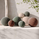Boba Rose-Tan Long Mohair 9" Pillow