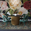 Petra Forest Green Velvet Side Chair - UK