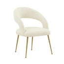 Rocco Cream Boucle Dining Chair - UK