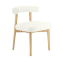 Spara Cream Boucle Side Chair - UK