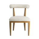 Palla Cream Boucle Dining Chair - UK