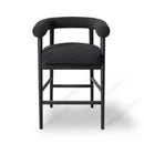 Spara Black Performance Boucle Counter Stool