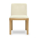 Rebecca Cream Performance Velvet Dining Chair