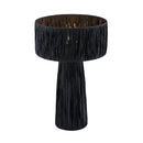 Shelby Raffia Black Table Lamp