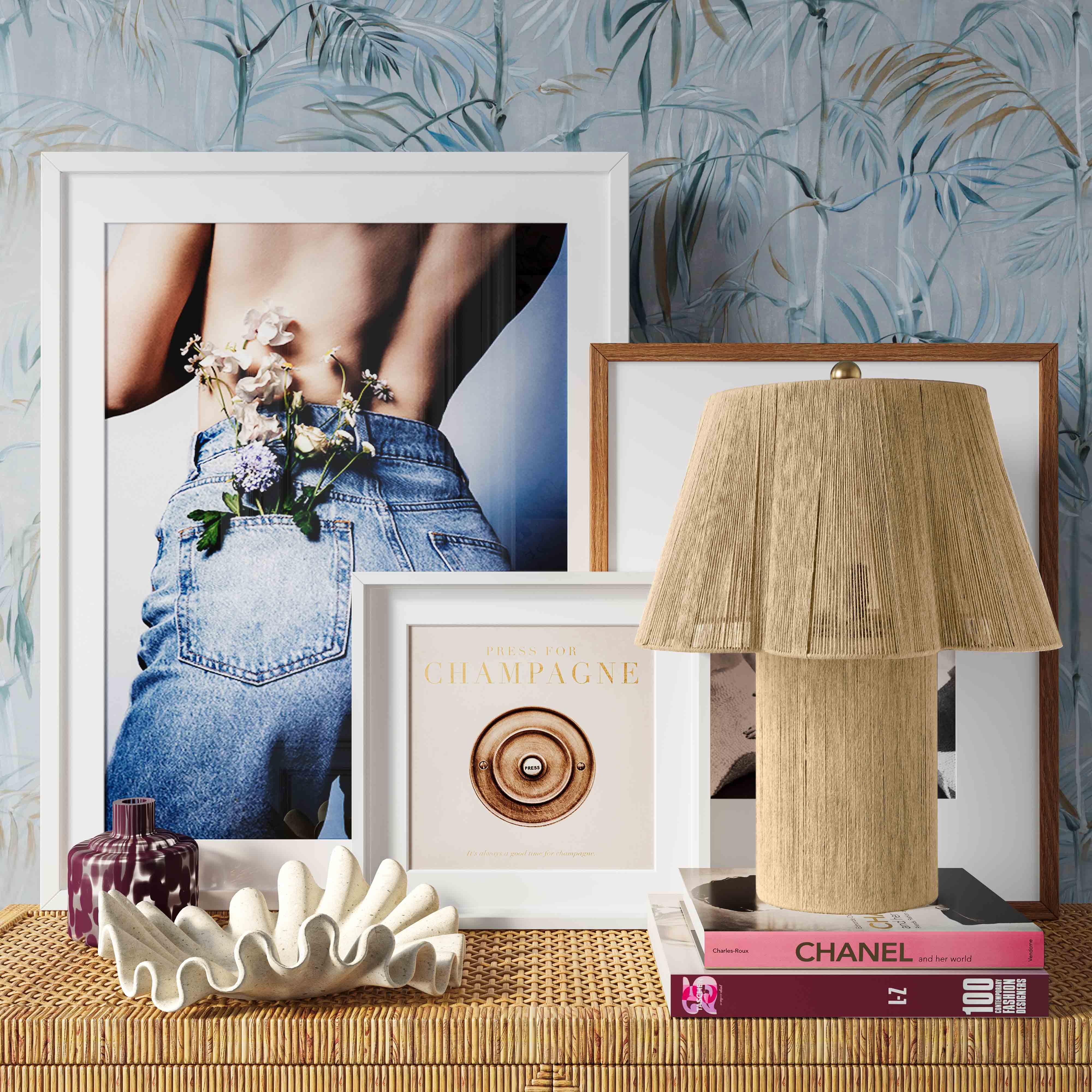 Corrine Natural Jute Table Lamp