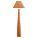 Graham Terracotta Velvet Floor Lamp
