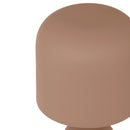 Shroom Terracotta Metal Table Lamp