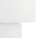 Cleopatra Cream Linen Floor Lamp