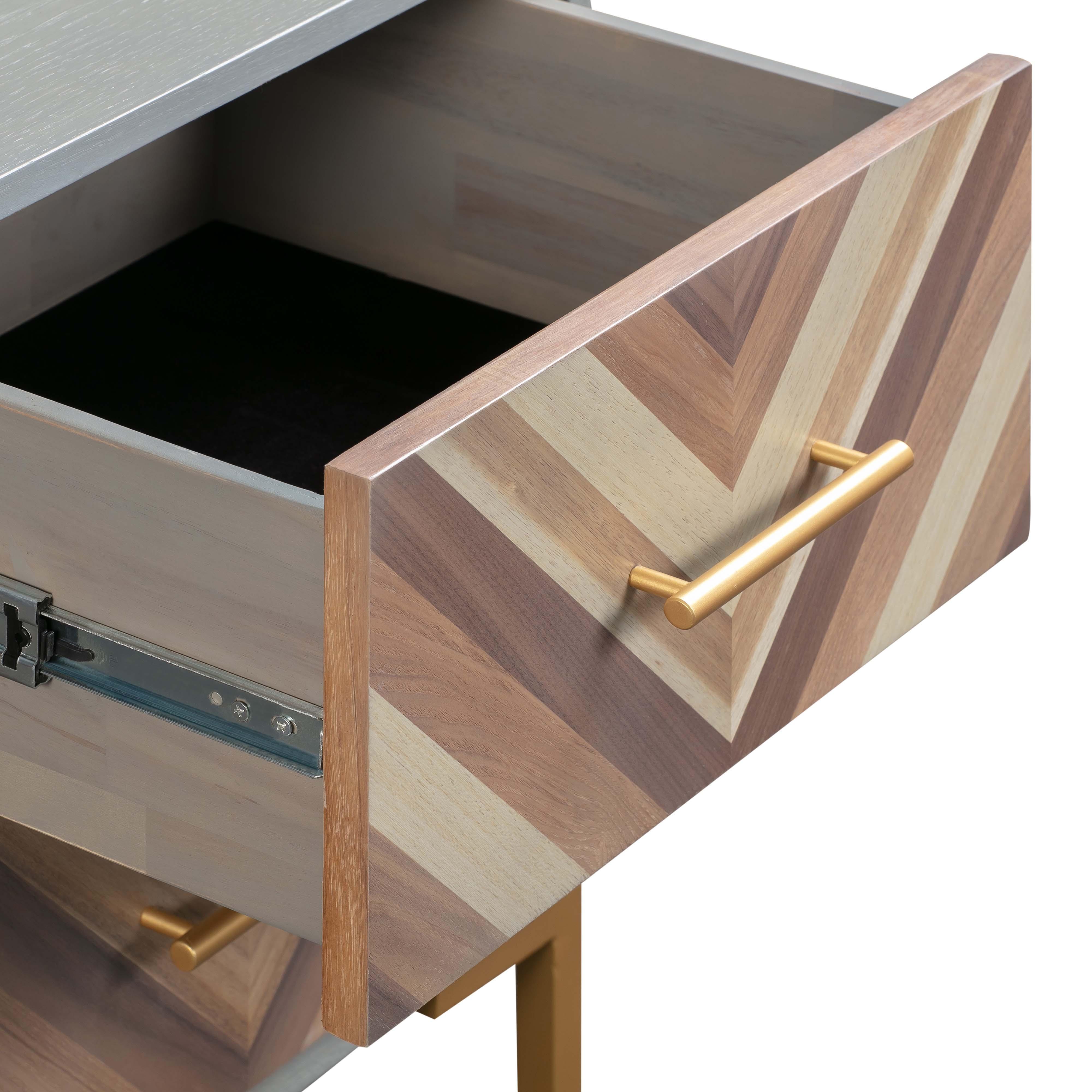 Quinn Grey Side Table