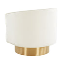 Stella Cream Velvet Swivel Chair - UK