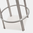 Pratt Light Grey Swivel Counter Stool - Set of 2